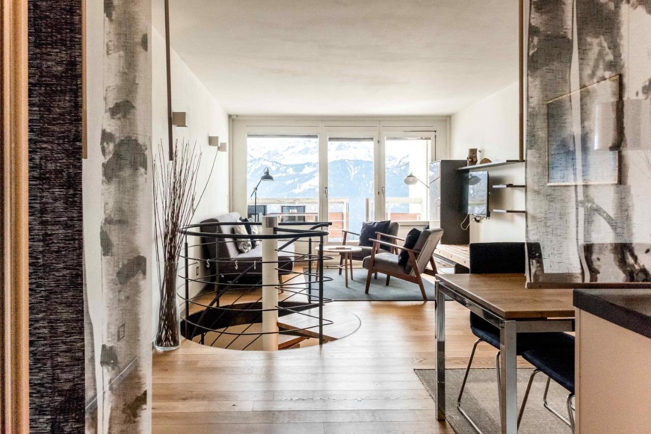 Apartment Alpenrose 2.5 Mit Mitbenutzung Spa & Wellness - Griwa Rent Ag Beatenberg Εξωτερικό φωτογραφία