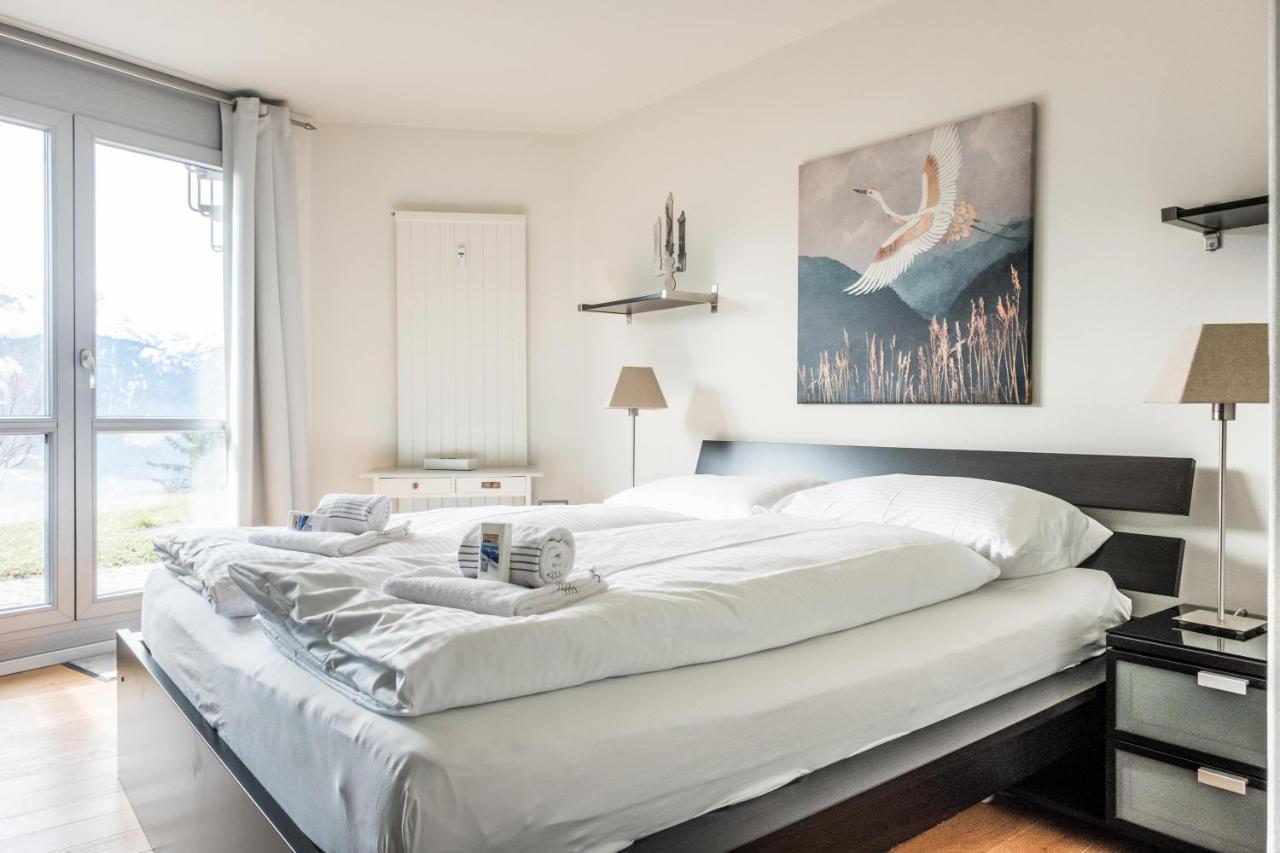 Apartment Alpenrose 2.5 Mit Mitbenutzung Spa & Wellness - Griwa Rent Ag Beatenberg Εξωτερικό φωτογραφία