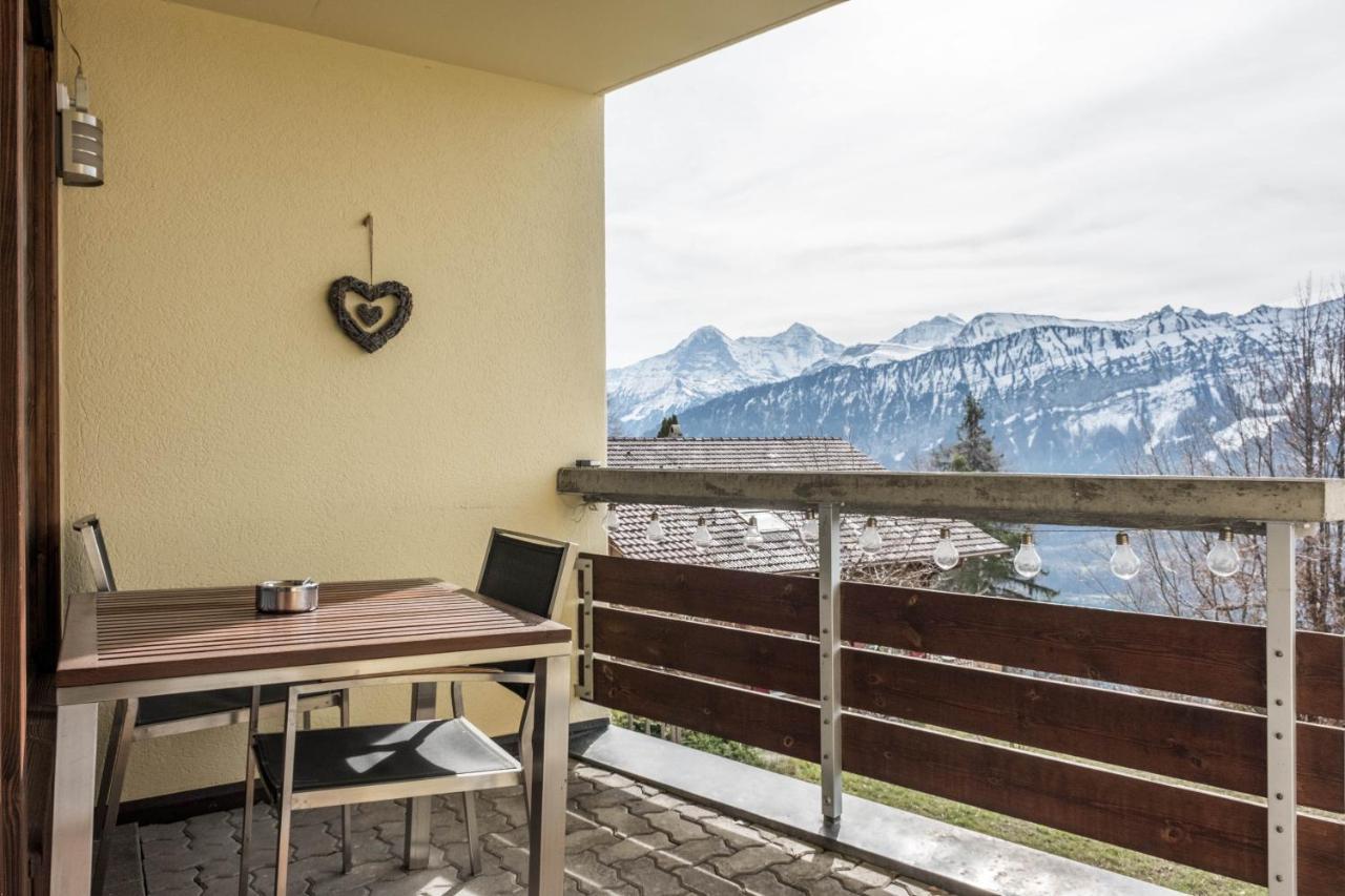 Apartment Alpenrose 2.5 Mit Mitbenutzung Spa & Wellness - Griwa Rent Ag Beatenberg Εξωτερικό φωτογραφία